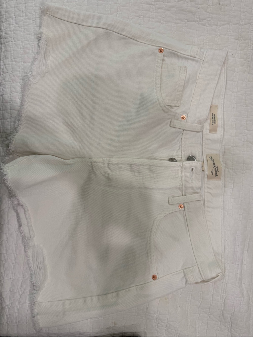 Universal Thread White Denim Shorts - Women